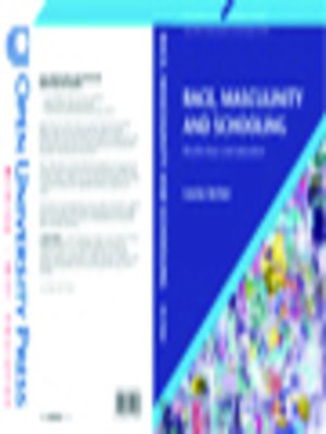 cover image of Race, Masculinity and Schooling